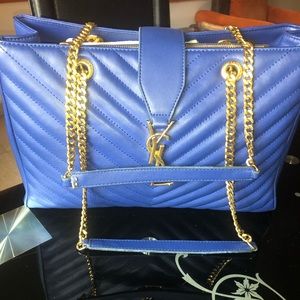 COPY - Saint Laurent matelasse shopper bag